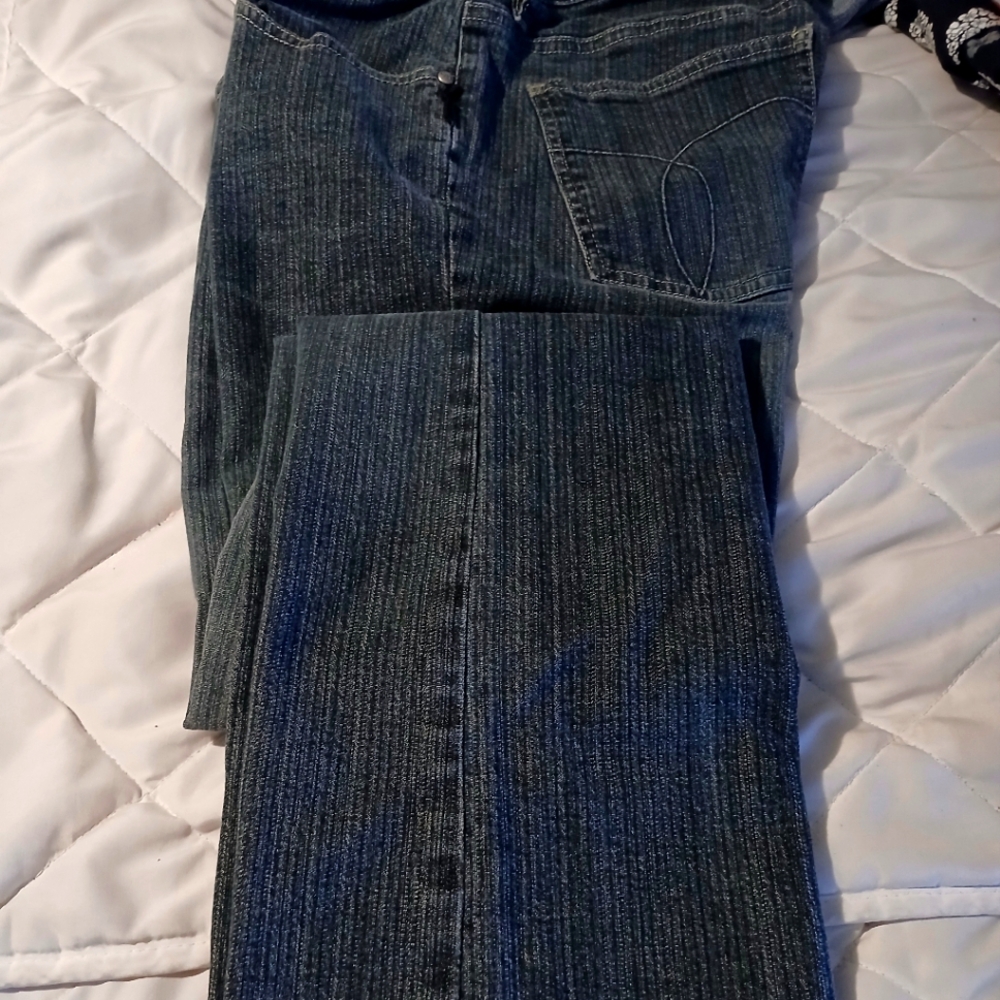 Junior blue jeans